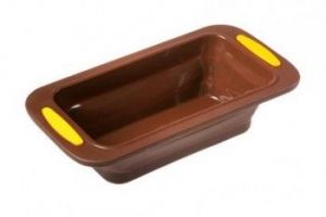 PAV -PLUMCAKE Forma do ciasta prostokąt, brąz Flat