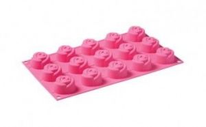 PAV - ROSA Forma na babeczki x 15 (różyczki)