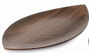 LEGNO - LEAF - taca orzechowa 445 x 250 mm