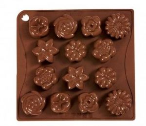 PAV - Czekoladowe pralinki BOUQUET x 14 (kwiatki)