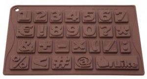 PAV-Czekoladowe pralinki 123 x 26 porcji (cyferki)