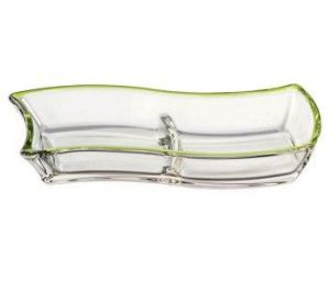 LO - Półmisek 25 cm zielony Twisty