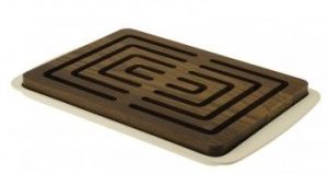 LEGNO - Deska do krojenia pieczywa VITTO, ciemna