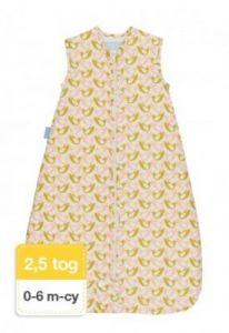 Rewelacyjny Śpiworek Orla Kiely Bird - Travel 2,5 tog, Gro Company