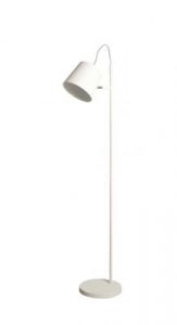 Zuiver Lampa podłogowa BUCKLE HEAD biała 5002039