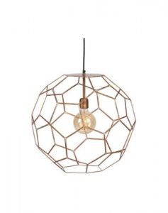 It's About RoMi Hanging lamp iron thread Marrakesh dia.34xh.32cm copper, S MARRAKESH/H35/BCO