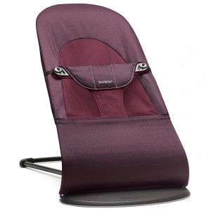 BABYBJORN - leżaczek BALANCE SOFT - Fioletowy