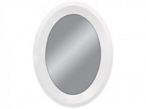 Lustro wiszące Oval 60x80 biały