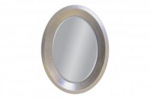 Lustro wiszące Oval 60x80 srebrny