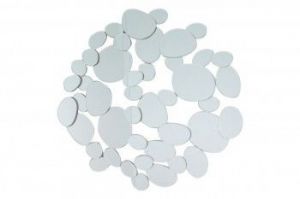 Dekoracja lustrzana Pebble 90x90 lustr