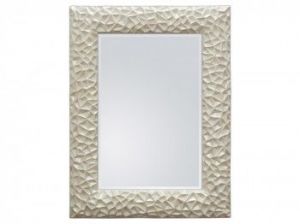 Lustro wiszące Coral 90x120 perłowy