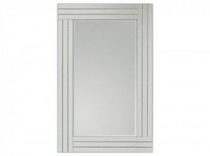 Lustro wiszące Glamour 80x120 cyrkonie