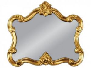 Lustro wiszące Venice 92x109 złoty