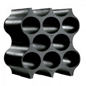 Stojak na butelki czarny Set-up KZ-3596526