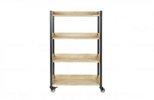 Woood Regał HUIB TROLLEY na kółkach - Woood 375248-E