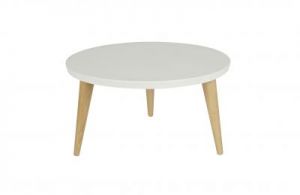 Woood Stolik ELIN 60cm biały - Woood 375424-W