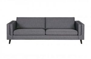 Woood Sofa LOUIS 3-osobowa szary melanż - Woood 375682-G