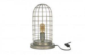 Be Pure Lampa stołowa klatka HIVE cynk - Be Pure 800558-ZI