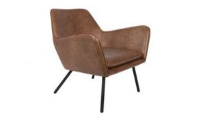 White Label Living Fotel BON brązowy - White Label Living 3100040