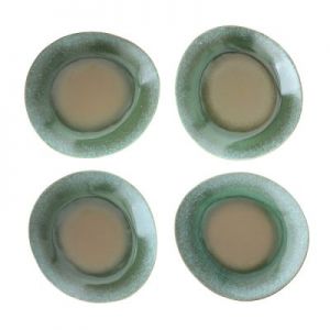 HK Living Talerz ceramiczny zielony 70's - HK Living ACE6034
