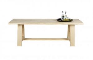 Woood Dębowy stół do jadalni 230x90cm - Woood 387661-E