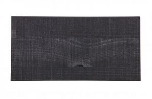 Woood Próbka drewna sosnowego litego czarny 10x25 - Woood 359952-GZZ
