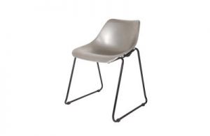 Woood Krzesło BUCKET srebrne 375600-S
