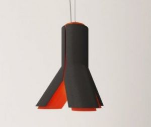 Dark Lampa wisząca BOKY czerwona 820-04-001-01-W